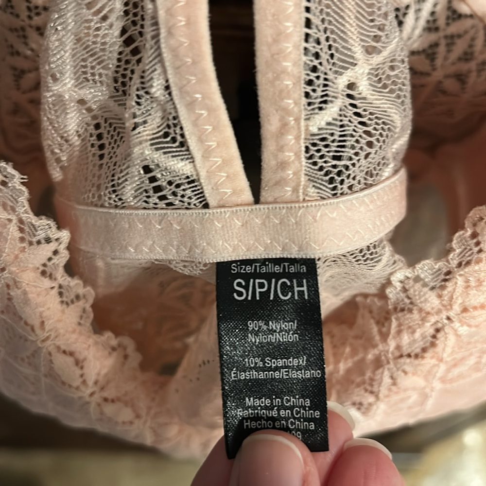 Light Pink Bralette - Picture 2 of 4